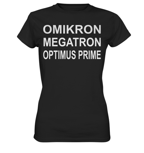 DELTA-OMIKRON-OPTIMUS PRIME - 1 - Ladies Premium Shirt