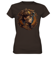 Steampunk Girl 17 - Ladies Premium Shirt