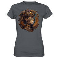 Steampunk Girl 17 - Ladies Premium Shirt