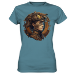 Steampunk Girl 17 - Ladies Premium Shirt