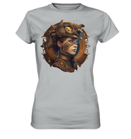 Steampunk Girl 17 - Ladies Premium Shirt