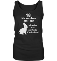 Black Collection - 18 Nickerchen am Tag - Ladies Tank-Top