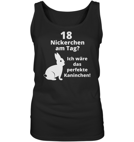 Black Collection - 18 Nickerchen am Tag - Ladies Tank-Top