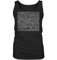 Black Collection - Pilzsorten - Ladies Tank-Top