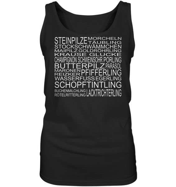 Black Collection - Pilzsorten - Ladies Tank-Top