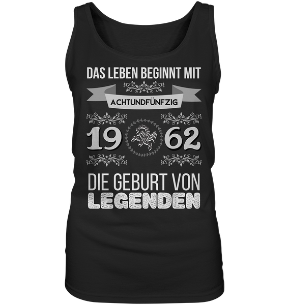 Black Collection - 1962 - Geburt von Legenden - Skorpion _ w - Ladies Tank-Top