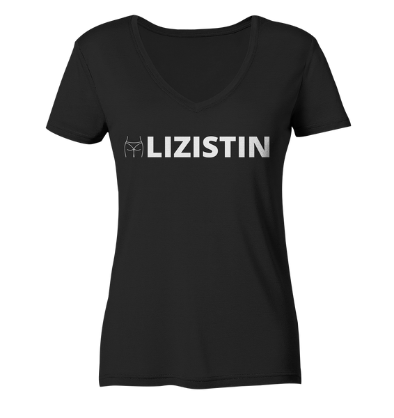 PoLIZISTIN - Ladies V-Neck Shirt