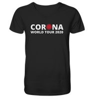 Black Collection - Corona World Tour 2020 - Mens Organic V-Neck Shirt