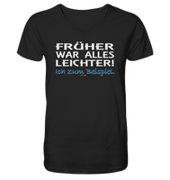 BC - Früher war alles leichter! - Mens Organic V-Neck Shirt