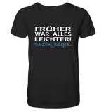 BC - Früher war alles leichter! - Mens Organic V-Neck Shirt