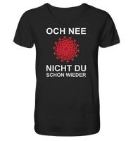 BC - Corona - Och nee - nicht du schon wieder - Mens Organic V-Neck Shirt