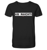 BC - Es Reicht! - Mens Organic V-Neck Shirt