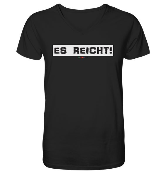 BC - Es Reicht! - Mens Organic V-Neck Shirt