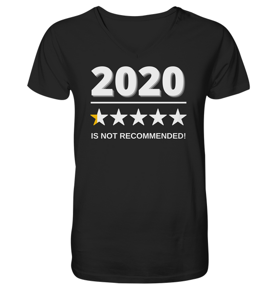 Black Collection - 2020 - is not recommended! - Mens Organic V-Neck Shirt