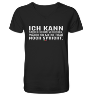 BC - Ich kann Sachen schon vergessen, ... - Mens Organic V-Neck Shirt