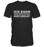 BC - Ich kann Sachen schon vergessen, ... - Mens V-Neck Shirt