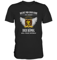 Black Collection - Der König will Pilze sammeln - Mens V-Neck Shirt