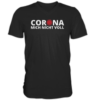 Black Collection - Corona mich nicht voll - Mens V-Neck Shirt