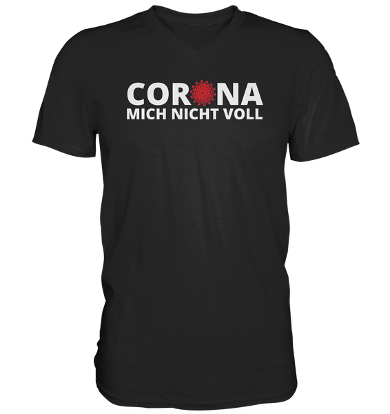 Black Collection - Corona mich nicht voll - Mens V-Neck Shirt