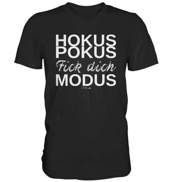 BC - Hokus Pokus Fick dich Modus - w - Mens V-Neck Shirt