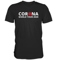 Black Collection - Corona World Tour 2020 - Mens V-Neck Shirt