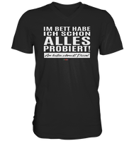 BC - Im Bett habe ich schon alles probiert! - Mens V-Neck Shirt