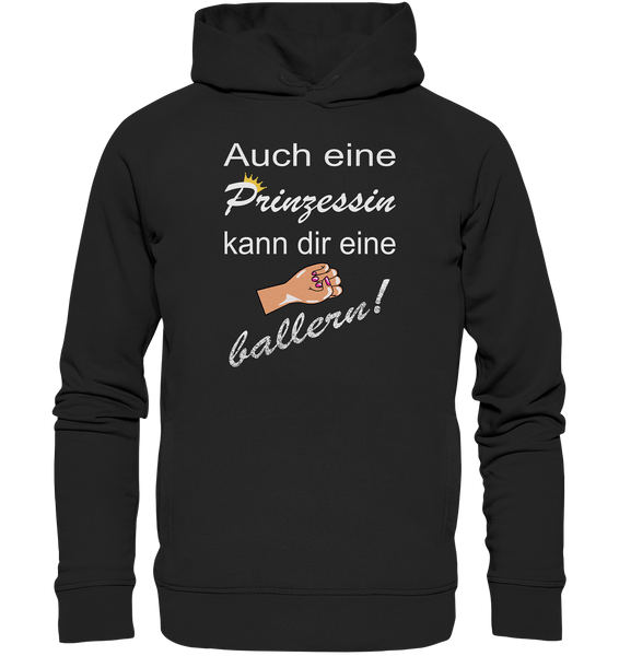 FRECH? - Neee verbal überlegen! Kopie - Organic Fashion Hoodie