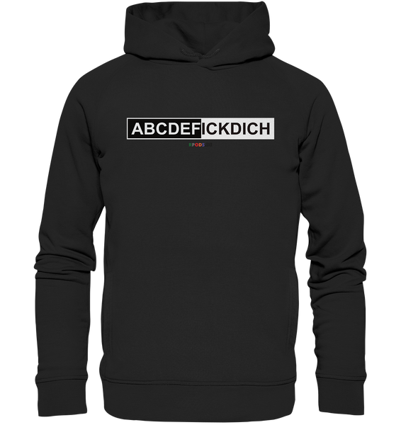 BC - ABCDEFICKDICH - Organic Fashion Hoodie