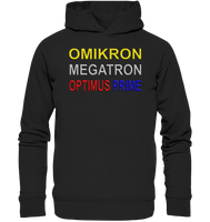 DELTA-OMIKRON-OPTIMUS PRIME - 2 - Organic Fashion Hoodie