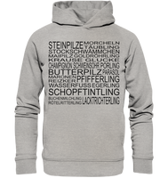 Hoodie - Pilzsorten - s - Organic Fashion Hoodie