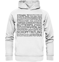 Hoodie - Pilzsorten - s - Organic Fashion Hoodie