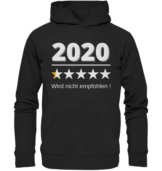 Black Collection - 2020 - wird nicht empfohlen! - Organic Hoodie