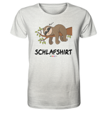 Schlafshirt - s - Organic Shirt (meliert)