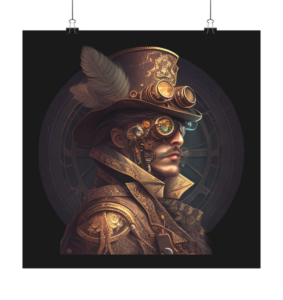 Steampunk Boy 011 - Poster 20x20