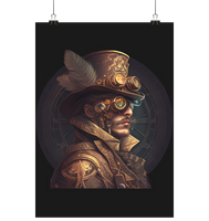 Steampunk-Boy 11 (A-Format) - Poster Din A2 (hoch)