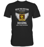 Black Collection - Der König will Pilze sammeln - Premium Shirt