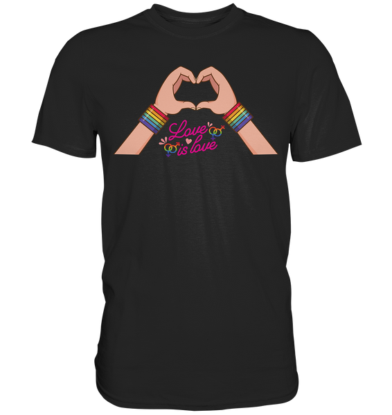 Pride Day - Love is Love 001 - Premium Shirt