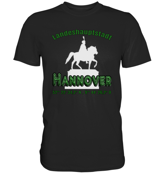 Black Collection - Hannover - E-A-Denkmal - Premium Shirt