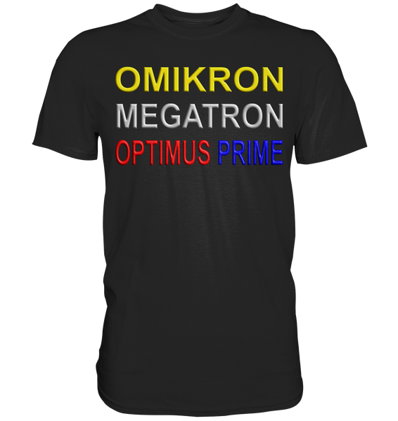 DELTA-OMIKRON-OPTIMUS PRIME - 2 - Premium Shirt