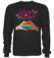 Pride Day - Love is Love 002 - Premium Sweatshirt