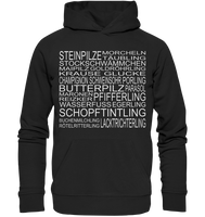 Hoodie - Pilzsorten - w - Premium Unisex Hoodie