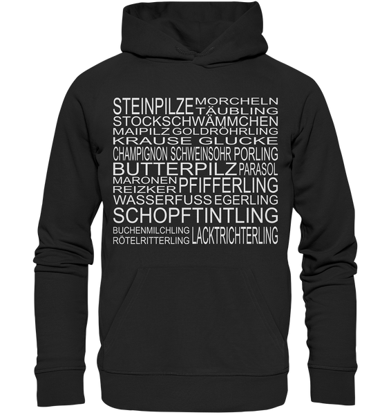 Hoodie - Pilzsorten - w - Premium Unisex Hoodie