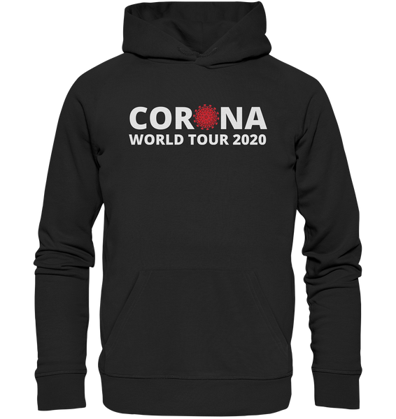 Black Collection - Corona World Tour 2020 - Premium Unisex Hoodie