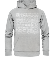 Hoodie - Pilzsorten - w - Premium Unisex Hoodie