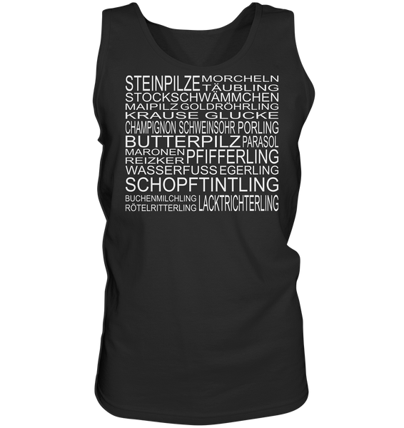 Black Collection - Pilzsorten - Tank-Top