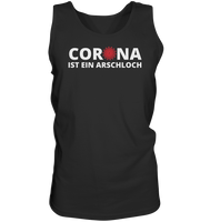 Black Collection - Corona ist ein Arschloch - Tank-Top