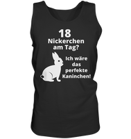 Black Collection - 18 Nickerchen am Tag? - Tank-Top