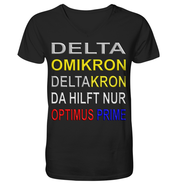 DELTA-OMIKRON-DELTAKRON - 3 - V-Neck Shirt