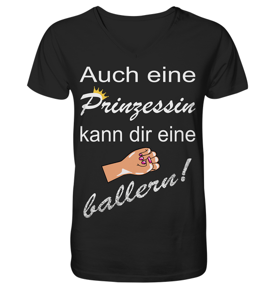 FRECH? - Neee verbal überlegen! Kopie - V-Neck Shirt