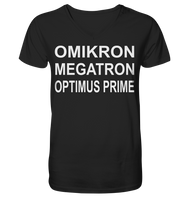 DELTA-OMIKRON-OPTIMUS PRIME - 1 - V-Neck Shirt